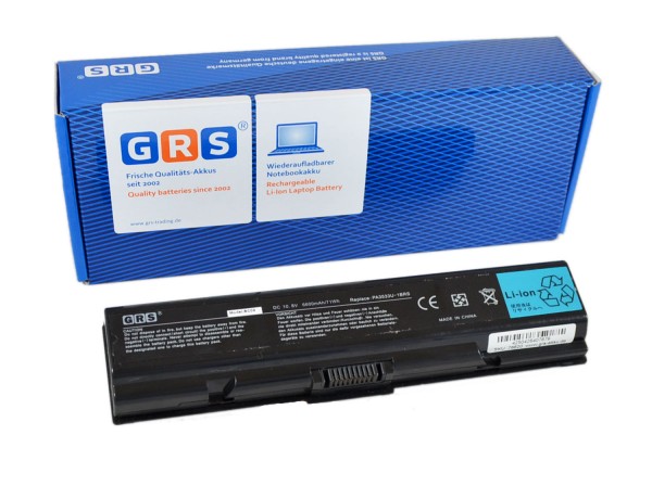 Akku Toshiba Satellite A305 Serie, 6600 mAh